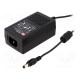 Power supply: switching 18VDC 1A Out: 5,5/2,1 18W 85÷264VAC