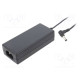 Power supply: switching 18VDC 2.8A Out: 5,5/2,1 50W 80÷264VAC