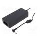 Power supply: switching 18VDC 3.9A Out: 5,5/2,1 70W 90÷264VAC