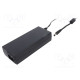 Power supply: switching 20VDC 6A Out: 5,5/2,5 120W 90÷264VAC