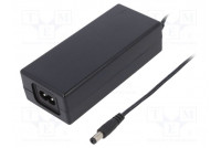 Power supply: switching 24VDC 1.5A Out: 5,5/2,1 36W 90÷264VAC