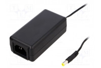 Power supply: switching 24VDC 1.5A Out: 5,5/2,1 36W 90÷264VAC