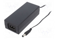 Power supply: switching 24VDC 1.5A Out: 5,5/2,5 36W 90÷264VAC