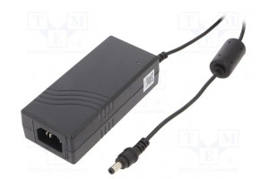 Power supply: switching 24VDC 1.67A Out: 5,5/2,5 40W 90÷264VAC