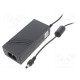 Power supply: switching 24VDC 2.08A Out: 5,5/2,5 50W 90÷264VAC