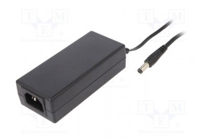 Power supply: switching 24VDC 2.71A Out: 5,5/2,1 65W 90÷264VAC