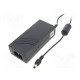 Power supply: switching 24VDC 2.71A Out: 5,5/2,5 65W 90÷264VAC