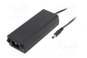 Power supply: switching 24VDC 2A Out: 5,5/2,5 48W 80÷264VAC