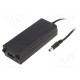 Power supply: switching 24VDC 2A Out: 5,5/2,5 48W 80÷264VAC