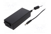 Power supply: switching 24VDC 3.54A Out: 5,5/2,5 85W 80÷264VAC