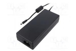 Power supply: switching 24VDC 3.75A Out: 5,5/2,1 90W 90÷264VAC