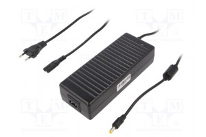 Power supply: switching 24VDC 3.75A Out: 5,5/2,1 90W 90÷264VAC