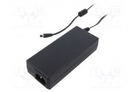 Power supply: switching 24VDC 3.75A Out: 5,5/2,1 90W 90÷264VAC