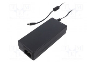 Power supply: switching 24VDC 3.75A Out: 5,5/2,1 90W 90÷264VAC