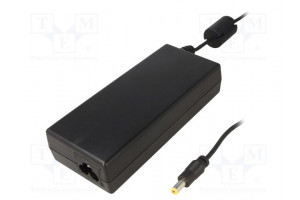 Power supply: switching 24VDC 3.75A Out: 5,5/2,1 90W 90÷264VAC