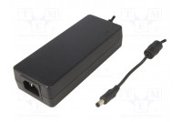 Power supply: switching 24VDC 3.75A Out: 5,5/2,5 90W 80÷264VAC