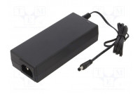 Power supply: switching 24VDC 3.75A Out: 5,5/2,5 90W 90÷264VAC