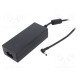 Power supply: switching 24VDC 4.17A Out: 5,5/2,1 100W -30÷70°C