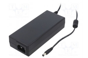 Power supply: switching 24VDC 5A Out: 5,5/2,1 120W 90÷264VAC