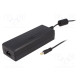 Power supply: switching 24VDC 5A Out: 5,5/2,1 120W 90÷264VAC