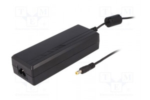 Power supply: switching 24VDC 5A Out: 5,5/2,1 120W 90÷264VAC