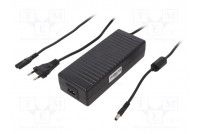 Power supply: switching 24VDC 5A Out: 5,5/2,5 120W 90÷264VAC