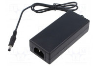 Power supply: switching 48VDC 1.05A Out: 5,5/2,1 50W 90÷264VAC