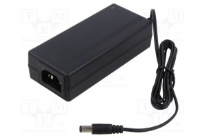 Power supply: switching 48VDC 1.25A Out: 5,5/2,1 60W 90÷264VAC