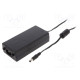 Power supply: switching 48VDC 1.35A Out: 5,5/2,5 65W 80÷264VAC