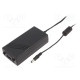 Power supply: switching 48VDC 1.35A Out: 5,5/2,5 65W 80÷264VAC