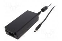 Power supply: switching 48VDC 1.35A Out: 5,5/2,5 65W 80÷264VAC