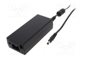 Power supply: switching 48VDC 1.35A Out: 5,5/2,5 65W 80÷264VAC