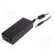 Power supply: switching 48VDC 1.35A Out: 5,5/2,5 65W 80÷264VAC