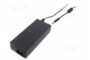 Power supply: switching 48VDC 1.87A Out: 5,5/2,1 90W 90÷264VAC