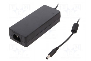 Power supply: switching 48VDC 1.87A Out: 5,5/2,5 90W 80÷264VAC