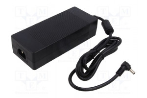 Power supply: switching 48VDC 4.58A Out: 5,5/2,1 220W -30÷70°C