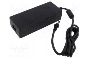 Power supply: switching 48VDC 4.58A Out: 5,5/2,1 220W -30÷70°C