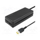 Power supply: switching 20VDC 6.75A Out: Slim tip+pin 135W