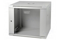 Enclosure: rack cabinet Standard: 19" 9U grey Y: 450mm X: 600mm