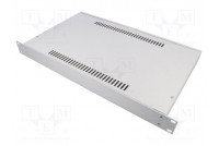 Enclosure: rack mounting Standard: 19" 180 1U light grey rack