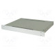 Enclosure: rack mounting Standard: 19" 180 1U light grey rack