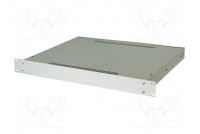 Enclosure: rack mounting Standard: 19" 180 1U light grey rack