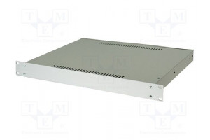 Enclosure: rack mounting Standard: 19" 180 1U light grey rack