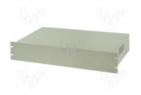 Enclosure: rack mounting Standard: 19" 2U grey rack Y: 250mm