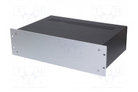 Enclosure: rack mounting Standard: 19" 3U black rack Y: 307mm