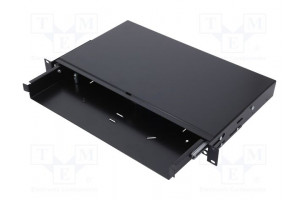 Telescopic patch panel 1U