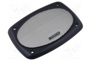 Loudspeaker grille 114x166x17mm