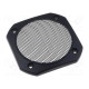 Loudspeaker grille 86x86x8.5mm polycarbonate