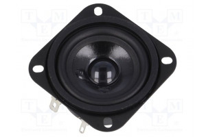 Loudspeaker 10W 4Ω 58.5x58.5x28mm 120÷20000Hz Ø: 56mm