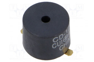 Sound transducer: electromagnetic signaller SMD 2.4kHz 40mA